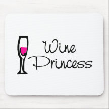 Wine Princess Mousepads