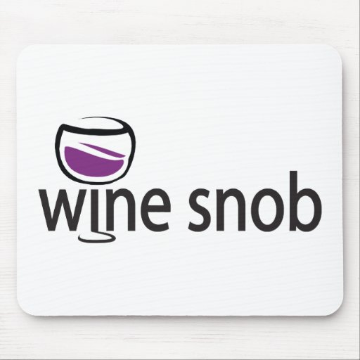 Wine Snob Mouse Mats