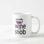 Wine Snob Mugs