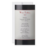 Wine Tasting Event Invitation photo cards
