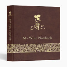 Wine theme binders