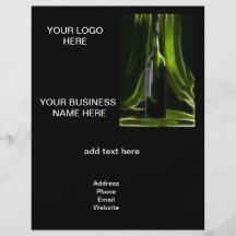 wine themed flyers