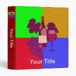 Wine Vinyl Binder