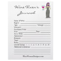 Wine Vixen's Wine Notes Journal letterhead