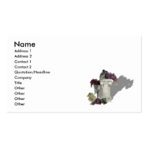 WineCountry060910Shadows, Name, Address 1, Addr... Business Card Template