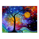 Winer Sparkle Circle of Life MADART Painting Post Card