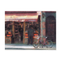 Wines and Spirits Greenwich Village Postcard