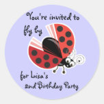 Wing-Nutz™_Ladybug (Dotty)_ 2nd birthday party Stickers