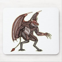 Winged Devil Monster Mousepads