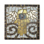 Winged Hamsa Gold with Blue Eye Magnets
