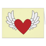 Winged Heart Card