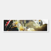 WINGED JEWELS 2 BUMPER STICKER