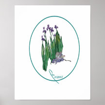 Winged Mouse Posters