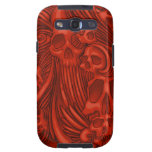Winged Skull Illustrated Samsung Galaxy Case