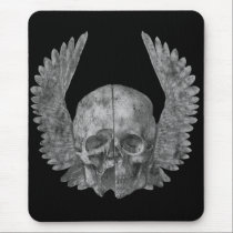 Winged Skull mousepads
