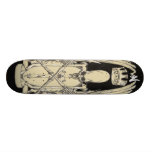 winged skull skate boards