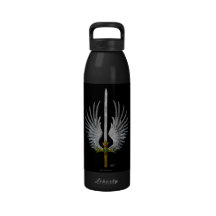 Winged Sword Water Bottle