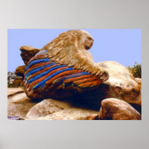 Winged Woman/Reclining Man 1/Poster