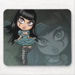 Wings Goth Babe Mousepad