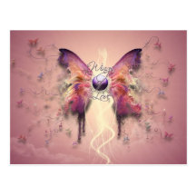 Wings of Love Post Card