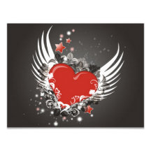 Wings Of Love!- Valentine Dance Invitation 