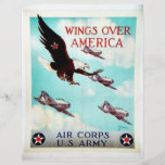 Wings Over America Personalized Flyer