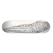 wings skateboard deck