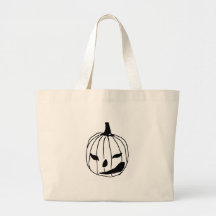 Winking Pumpkin Bags