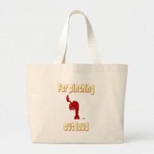 Winking Red Lobster For Pinching Out Loud Canvas Bags