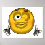 Winking - toon posters
