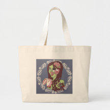 Winking Zombie Girl Bag