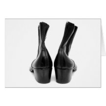 Winklepicker boots part 2 greeting cards