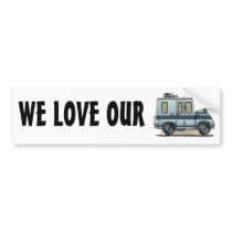 Winnebago Lasharo Camper RV Bumper Stickers
