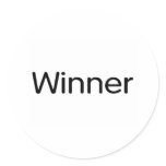 Winner Stickers