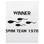 winner swim team 1978 icon custom letterhead