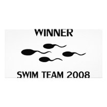 winner swim team 2008 icon photo card