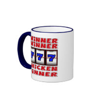 WINNER WINNER CHICKEN DINNER MUG