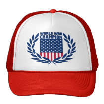 Winner's Crown - World War Champion Hat hats