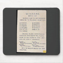 Winners, Month Of July, Watch For Names Of Winners Mousepads
