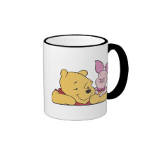 Winnie The Pooh's Pooh and Piglet together Coffee Mugs