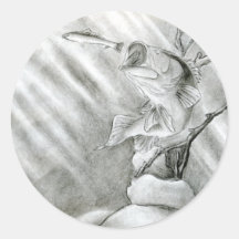 Winning art by  A. Steiger - Grade 10 Sticker