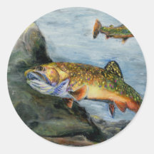 Winning Art By H. Kim Grade 11 Round Stickers