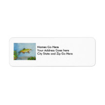 Winning Art By J. Manns Grade 12 Return Address Labels