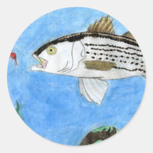 Winning art by  K. Phillips - Grade 10 Round Sticker