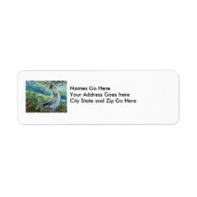 Winning Art By S. Chun Grade 11 Return Address Labels