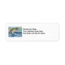 Winning Art By S. Yi Grade 7 Return Address Labels