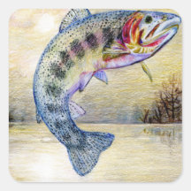 Winning art by  T. Li - Grade 9 Square Sticker
