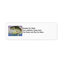 Winning Art By Y. Wang  Grade 9 Return Address Labels