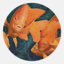 Winning Art By Y. Zhang Grade 10 Round Stickers
