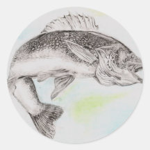 Winning artwork by A. Overby, Grade 8 Round Sticker